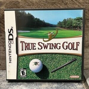 5 for $60 - True Swing Golf Game Nintendo DS